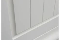 Arrediorg Vetrina shabby chic 2 ante pino massello bianco cornice noce