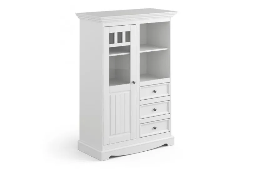 Arrediorg Vetrinetta shabby chic pino massello